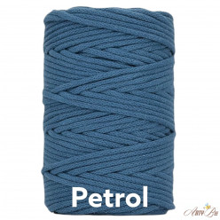 Petrol 5mm Braided Cotton Cord