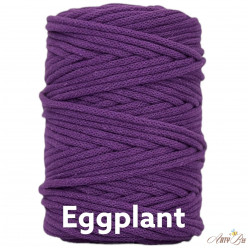 Eggplant 5mm Braided Cotton...