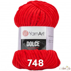 Red 748 YarnArt Dolce...