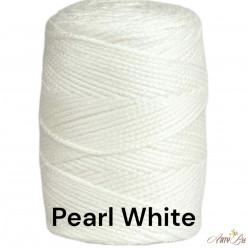 Pearl White 2mm Braided...