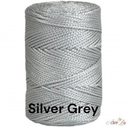 Silver Grey 2mm Braided...