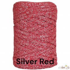 Silver Red  6-7mm Chunky...