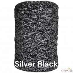Silver Black 6-7mm Chunky...