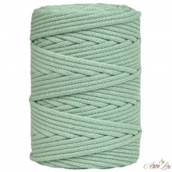 Sage 5mm Braided Cotton Cord