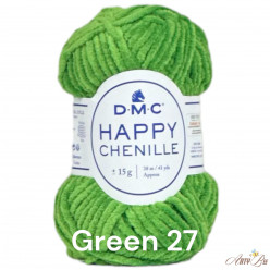 Green 27 DMC Happy Chenille...