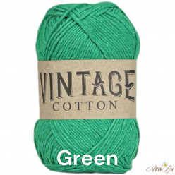 Green Vintage DK Cotton...