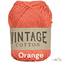 Orange Vintage DK Cotton...