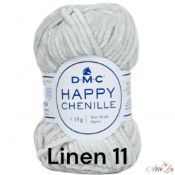 Linen 11 DMC Happy Chenille...