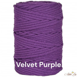 Velvet Purple 5mm Braided...