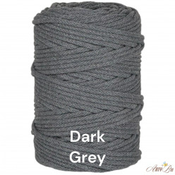 Dark Grey 5mm Braided...