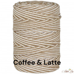 Coffee & Latte 5mm Braided...