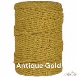Antique Gold 5mm Braided...