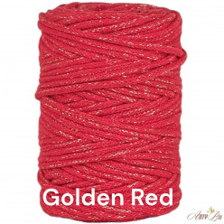 Golden Red 5mm Braided...