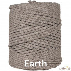 Earth 5mm Braided Cotton Cord