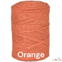 Orange 2mm Braided Cotton...
