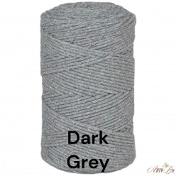 Dark Grey 2mm Braided...