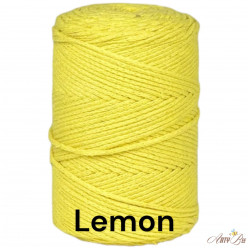 Lemon Yellow 2mm Braided...
