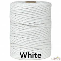 White 3mm Premium Braided...