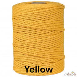 Yellow 3mm Premium Braided...