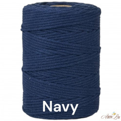 Navy 3mm Premium Braided...