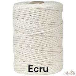 Ecru 3mm Premium Braided...