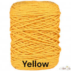 Yellow 3mm Single Twisted...