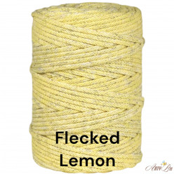 Flecked Lemon 5mm Braided...