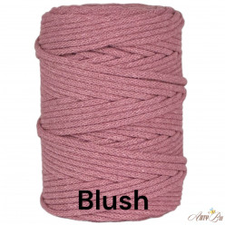 Blush 5mm Braided Cotton Cord