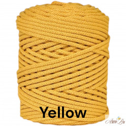 Yellow D 5mm Braided Cotton...