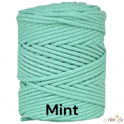 Mint D 5mm Braided Cotton Cord