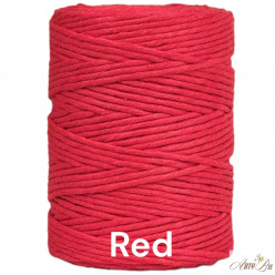 Red 3-4mm Single Twisted...