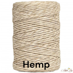 Hemp 3-4mm Single Twisted...