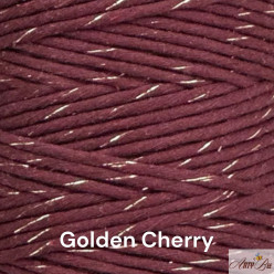 Cherry & Gold 3-4mm Single...