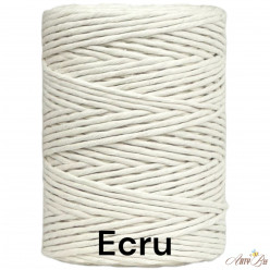 Ecru 3-4mm Single Twisted...