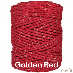 Golden Red - 5mm Braided...