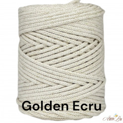 Golden Ecru - 5mm Braided...