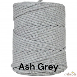 Ash Grey - 5mm Braided...
