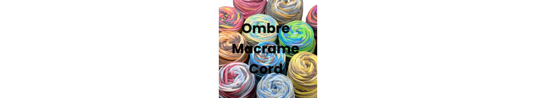 3mm Ombre Braided Cord