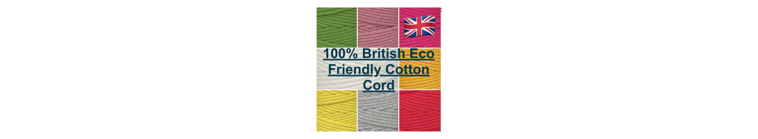 British 4mm Eco Friendly Braided Cord