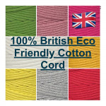 British 4mm Eco Friendly Braided Cord